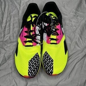 Nike Zoom Rival Waffle 6 Volt Hyper Pink Track Cross Country With Spikes Size 11